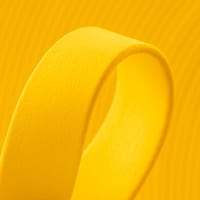 Jaune (YE521) BioThane 'BETA' ® 19 mm - 2.5 mm Au Mètre
