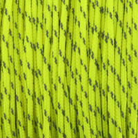 Reflectable Ultra Neon Yellow Paracord Type II