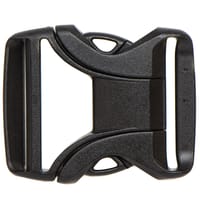 Black Buckle 1 1/2" (XL) YKK (38mm)