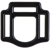 Noir 25 mm Carré de Licol