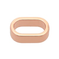 Rose Gold Tube de Cordon 'Double' 12mm