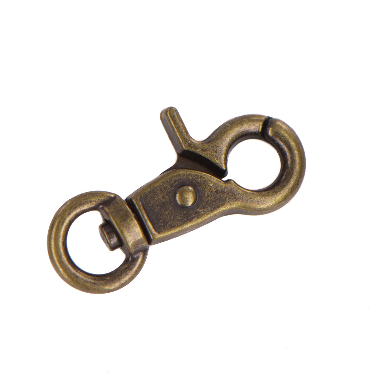 COHEALI Clip Mousqueton Doré Mousqueton Pivotant En Laiton Clips De Sangle En Laiton Homard Claquement De Gâchette Clips En Laiton Pivotant Matériel Anneau D'oeil Faire Tourner