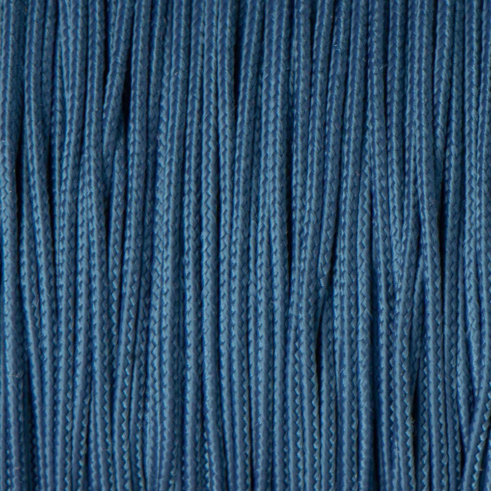 Petrol Blau 1,2 mm - Micro Nylon Paracord (pro meter)
