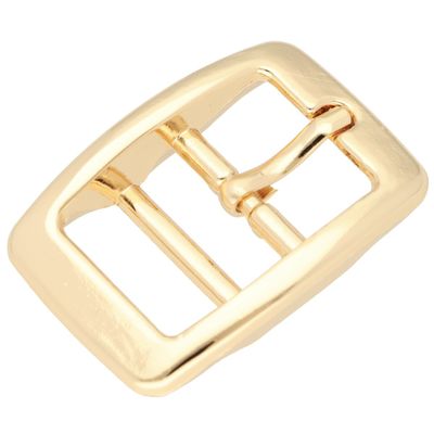 Double-Barred Belt Buckle Gold - 1 | 10 | 30 Pieces