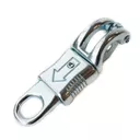 Mousquetons à ouverture rapide