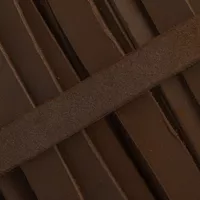 15 mm Brown Greased Leather Band (Pull-Up Leather) per meter 15 mm Brown Greased Leather Band (Pull-Up Leather) per meter