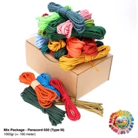 Mix Package - Paracord 550 Type III (1KG) Mix Package - Paracord 550 Type III (1KG)