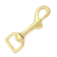 Solid Brass Snap Hook 73 mm - ⧄ 17 mm Solid Brass Snap Hook 73 mm - ⧄ 17 mm