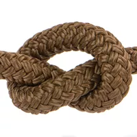 Chocolate Braun 10 mm Seil - PPM Doppelgeflecht Chocolate Braun 10 mm Seil - PPM Doppelgeflecht