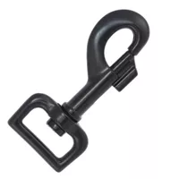 Black Snap Hook 81 mm - ⧄ 25 mm Black Snap Hook 81 mm - ⧄ 25 mm