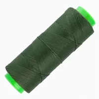 Pine Vert 1 mm Movi Polyester Ciré Cordon Pine Vert 1 mm Movi Polyester Ciré Cordon