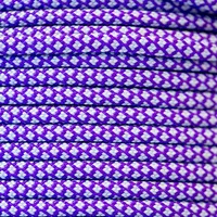 Acid Purple & Silver Grey Diamonds Paracord 550 Type III Acid Purple & Silver Grey Diamonds Paracord 550 Type III