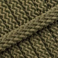 Vert Militaire PPM Corde - Ø 8mm. (plane/sans noyau) Vert Militaire PPM Corde - Ø 8mm. (plane/sans noyau)