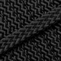 Noir PPM Corde - Ø 8mm. (plane/sans noyau) Noir PPM Corde - Ø 8mm. (plane/sans noyau)