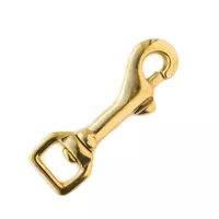 Solid Brass Snap Hook 72 mm - ⧄ 15 mm Solid Brass Snap Hook 72 mm - ⧄ 15 mm