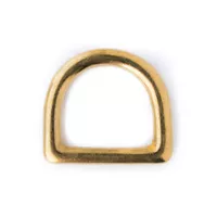 Messing 20 x 4 mm D-ring Messing 20 x 4 mm D-ring