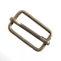 Metall Gurtverschieber Schnalle Antieke Messing 25 mm Metall Gurtverschieber Schnalle Antieke Messing 25 mm