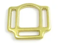 Messing Halfter in Form des Vierecks 25mm Messing Halfter in Form des Vierecks 25mm