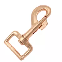 Rose Gold Snap Hook 81 mm - ⧄ 25 mm Rose Gold Snap Hook 81 mm - ⧄ 25 mm