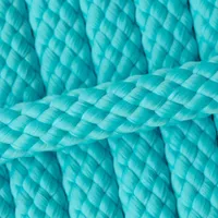 Turquoise PPM Corde - Ø 12mm. (plane/sans noyau) Turquoise PPM Corde - Ø 12mm. (plane/sans noyau)