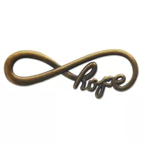 Adapter Unendlichkeit 'Hope' Antike Bronze Adapter Unendlichkeit 'Hope' Antike Bronze