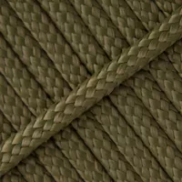 Military Green PPM Cord - Ø 6mm. (hollow) Military Green PPM Cord - Ø 6mm. (hollow)