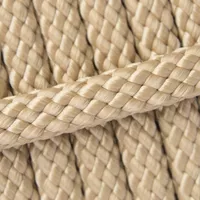 Beige PPM Corde - Ø 12mm. (plane/sans noyau) Beige PPM Corde - Ø 12mm. (plane/sans noyau)