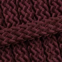 Aubergine Rôtie PPM Corde - Ø 12mm. (plane/sans noyau) Aubergine Rôtie PPM Corde - Ø 12mm. (plane/sans noyau)