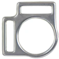 Halfter in Form des Vierecks 25 mm - Edelstahl Halfter in Form des Vierecks 25 mm - Edelstahl