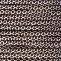 White & Walnut Brown Diamonds Paracord 550 Type III White & Walnut Brown Diamonds Paracord 550 Type III