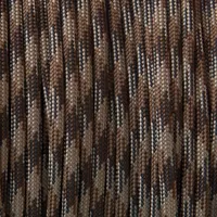Brown Camo Paracord 550 Type III Brown Camo Paracord 550 Type III