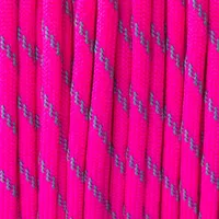Reflectable Neon Pink Paracord 550 Type III Reflectable Neon Pink Paracord 550 Type III