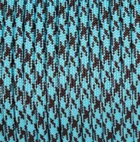 Neon Turquoise & Black Paracord 550 Type III Neon Turquoise & Black Paracord 550 Type III