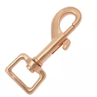 Rose Gold Snap Hook 76 mm - ⧄ 20 mm Rose Gold Snap Hook 76 mm - ⧄ 20 mm