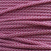Cream & Fuchsia Diamonds Paracord 550 Type III Cream & Fuchsia Diamonds Paracord 550 Type III