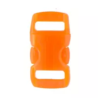 Orange Transparant 3/8 (S) Buckle Orange Transparant 3/8 (S) Buckle
