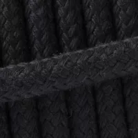 Schwarz - Spun cord - Ø 12mm Schwarz - Spun cord - Ø 12mm