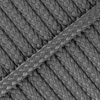Charcoal Grey PPM Cord - Ø 6mm. (Coreless) Charcoal Grey PPM Cord - Ø 6mm. (Coreless)