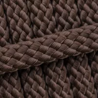 Marron PPM Corde - Ø 12mm. (plane/sans noyau) Marron PPM Corde - Ø 12mm. (plane/sans noyau)