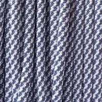 Navy Blue & White Spiral Paracord 550 Type III Navy Blue & White Spiral Paracord 550 Type III
