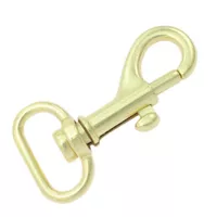 Brass Plated Snap Hook 42 mm - ⧄ 17 mm Brass Plated Snap Hook 42 mm - ⧄ 17 mm