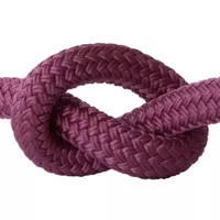 Aubergine 14 mm Seil - PPM Doppelgeflecht Aubergine 14 mm Seil - PPM Doppelgeflecht
