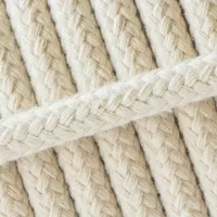 Braided Cotton Rope - 8 mm Braided Cotton Rope - 8 mm