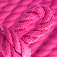 Rose Néon PPM Cordage Torsadé - Ø 10mm Rose Néon PPM Cordage Torsadé - Ø 10mm