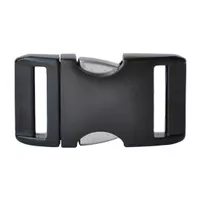 ALU-MAX® Aluminium Buckle Schwarz 20 mm (3/4") ALU-MAX® Aluminium Buckle Schwarz 20 mm (3/4")
