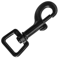 Black Snap Hook 65 mm - ⧄ 17 mm Black Snap Hook 65 mm - ⧄ 17 mm