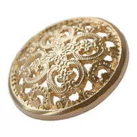 Gold Button 25 mm Gold Button 25 mm