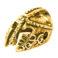 Bead Metal Helmet 'Gold' Bead Metal Helmet 'Gold'