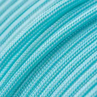 Turquoise & White Stripes Paracord 550 Type III Turquoise & White Stripes Paracord 550 Type III