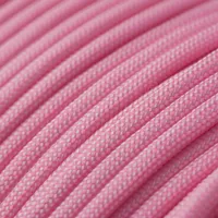 Rose Pink & White Stripes Paracord 550 Type III Rose Pink & White Stripes Paracord 550 Type III